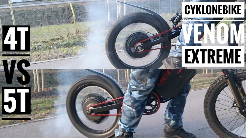 Two eBikes – Different Motors! CyklonEbike Venom Extreme 12 600 W QS205 4T vs 5T – what to choose?