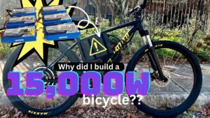 I Built a 15,000W eBike and it’s WAAAAY Overpowered